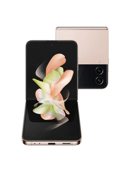 Samsung Galaxy Z Flip4 5G (Dual Sim- 6.7 inches-128GB/8GB RAM  SM-F721B) - Pink Gold