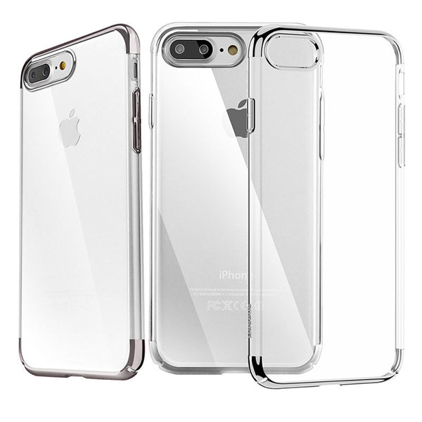 Baseus Super Slim Stylish Plating Design Case For iPhone 7/8/SE 2nd/3rd Gen  (4.7")
