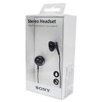 Sony STH32 3.5mm High-quality waterproof Stereo Headset with remote Black - :) Phoneinc
