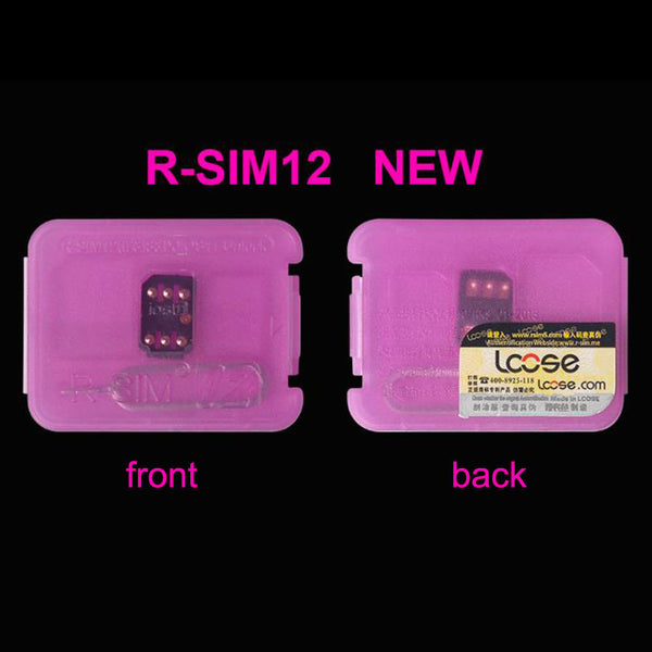 RGKNSE R-SIM RSIM 2018 Nano SIM interposer The best iPhone SIM Unlock Solution