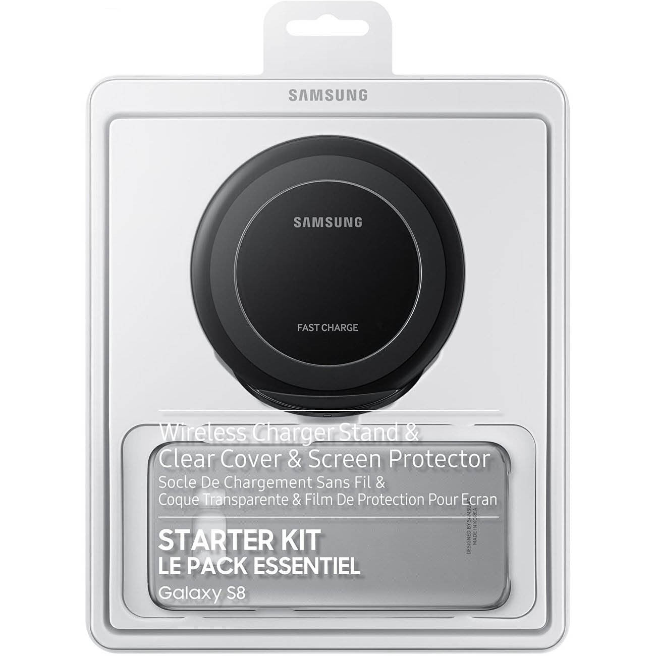 Samsung Fast wireless charging stand for after Galaxy S6-series ,Galaxy Note 7- series.  & protector kit for Galaxy s8 s8+