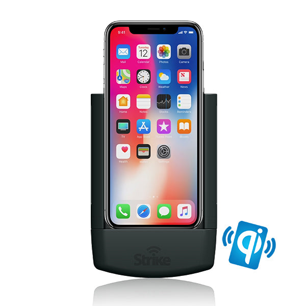Strike Alpha in-car wireless charging Cradle for iPhone X Professional install kit