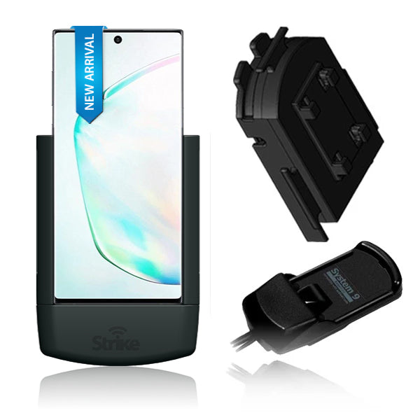 Strike Alpha in-car Cradle for Samsung Note 10/10+ with Bury System 9 Adapter