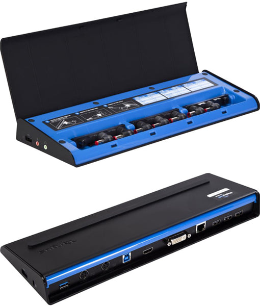 TARGUS ACP7103AU USB 3.0 SuperSpeed DUAL VIDEO Docking Station with Power supply