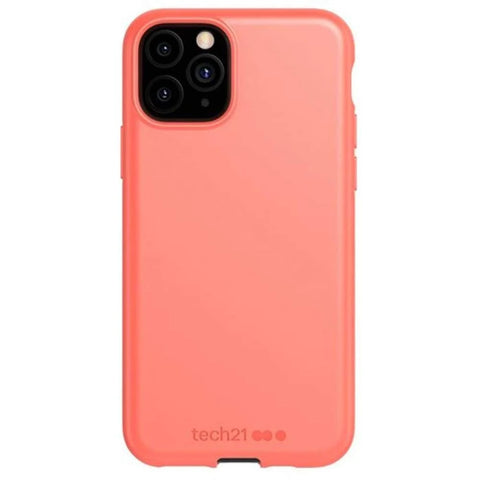 Tech21 Studio Colour germ-killing Antimicrobial Case for iPhone 11 Pro (5.8") - Coral