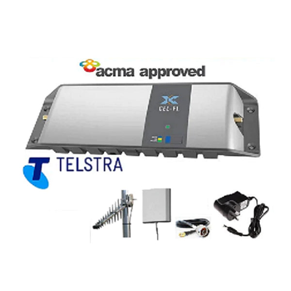Cel-Fi GO Stationary TELSTRA - 11dBi LPDA7030 | 6dBi DAS 6938-SDP150 Internal Panel Mount Antenna Bundle