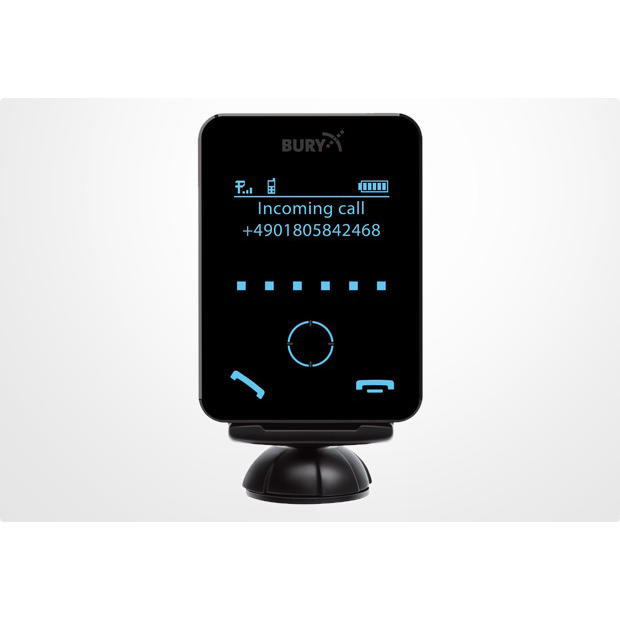 Bury CC9058 Bluetooth Handsfree Car Kit with Display and Charging Function