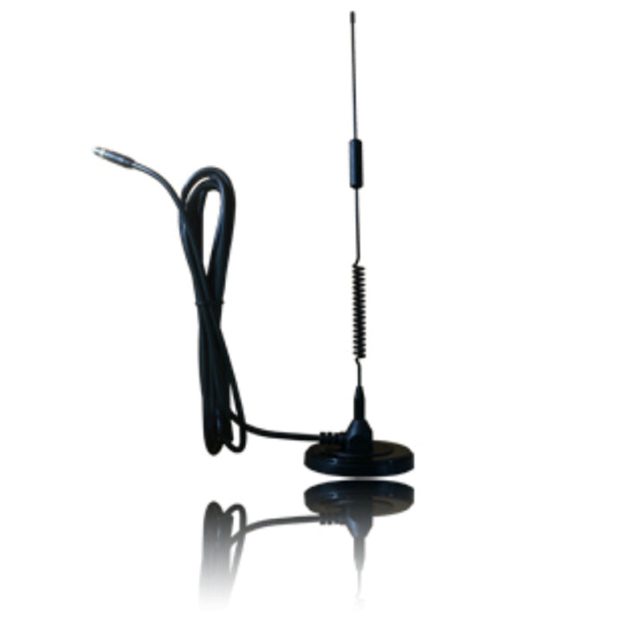 Magnetic Base 7dBi Antenna + Dual TS-9 Port Patch Lead for Mobile Reception
