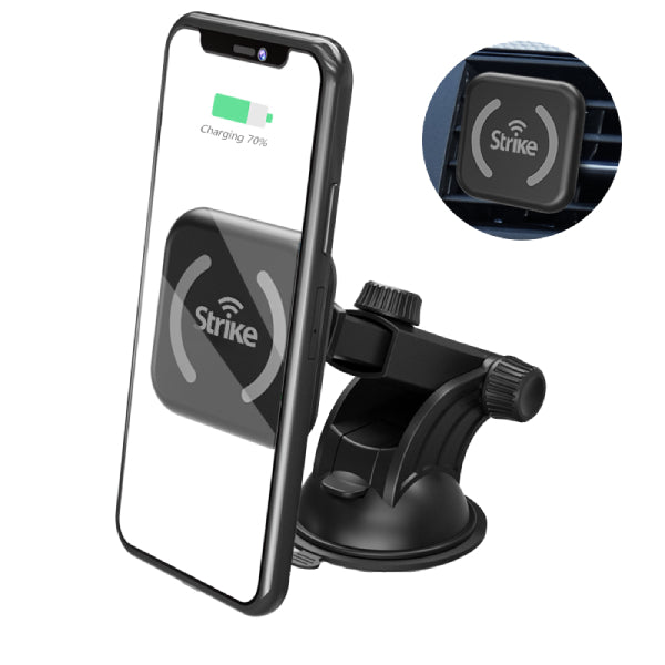 Strike Alpha Wireless Charging Magnetic Snap in-car Cradle for phone