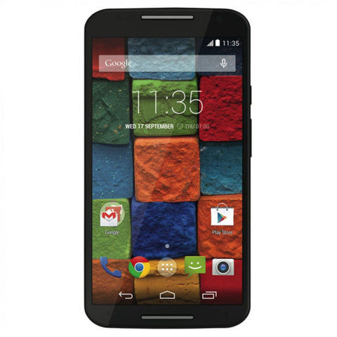 Motorola MOTO X 2nd Generation Black 16GB Internal 2GB RAM Android 4.4.4 KitKat 2.5 GHz Quad-Core 4G LTE
